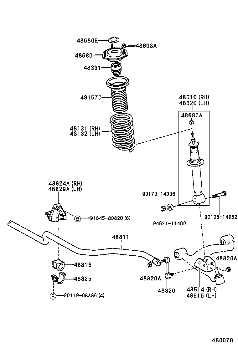  SC300 400 |  FRONT SPRING SHOCK ABSORBER