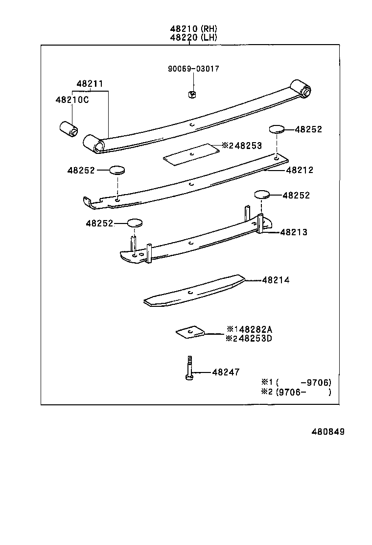  TACOMA |  REAR SPRING SHOCK ABSORBER