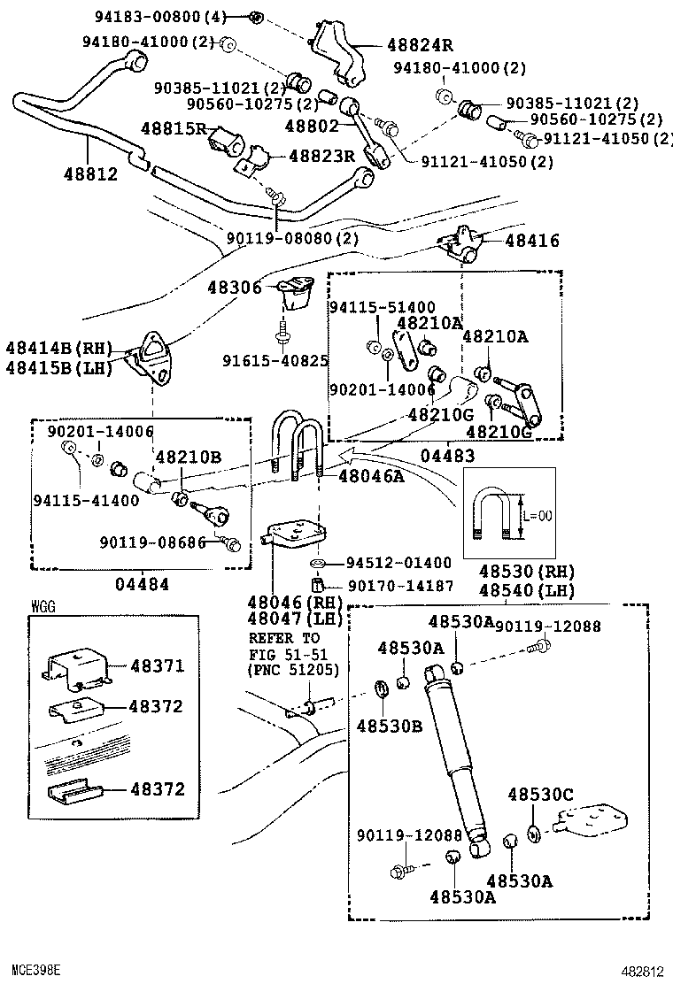  LAND CRUISER 62 |  REAR SPRING SHOCK ABSORBER