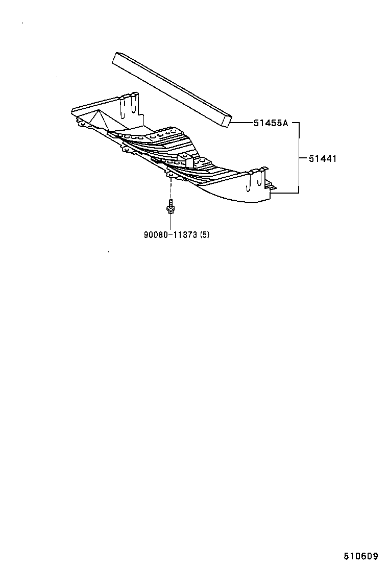  SEQUOIA |  SUSPENSION CROSSMEMBER UNDER COVER