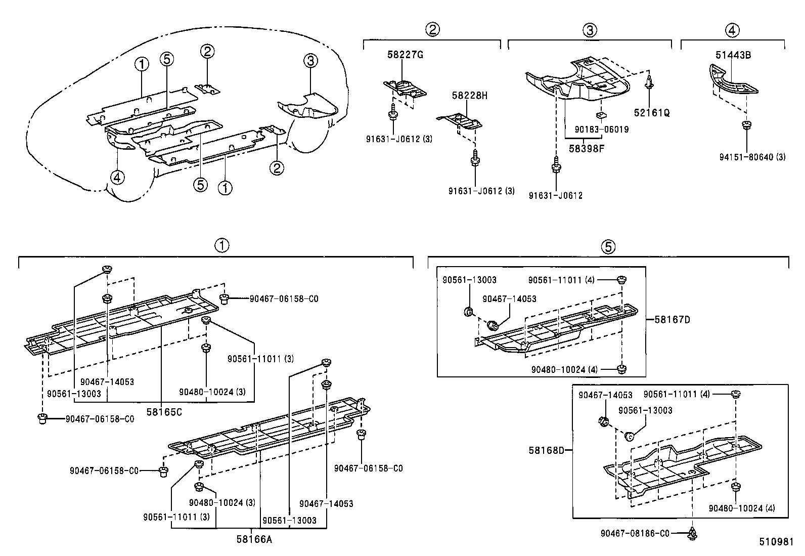  PRIUS |  SUSPENSION CROSSMEMBER UNDER COVER