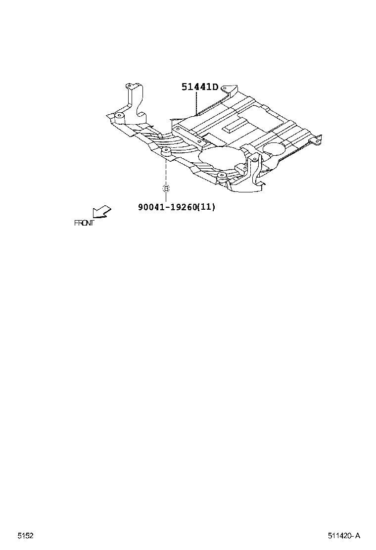  RUSH |  SUSPENSION CROSSMEMBER UNDER COVER