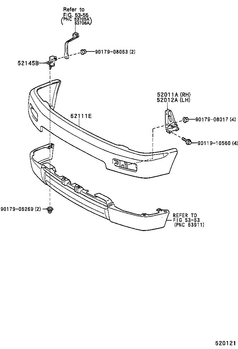  4RUNNER |  FRONT BUMPER BUMPER STAY