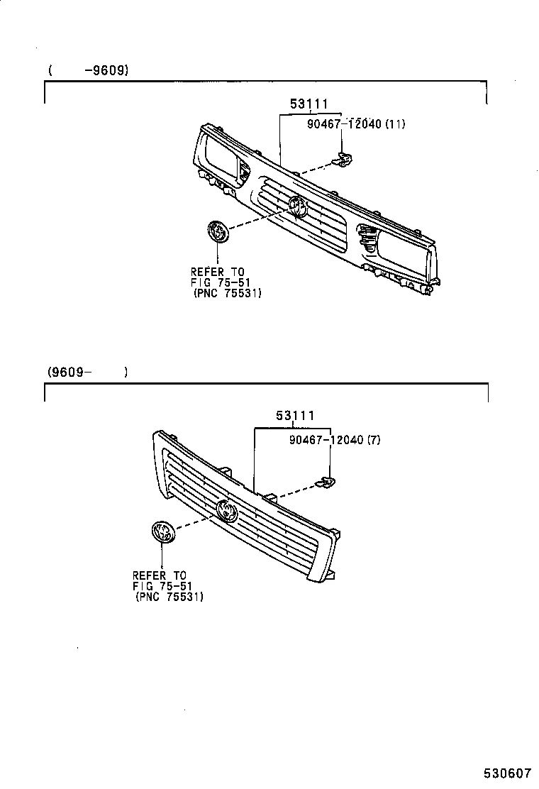  TACOMA |  RADIATOR GRILLE