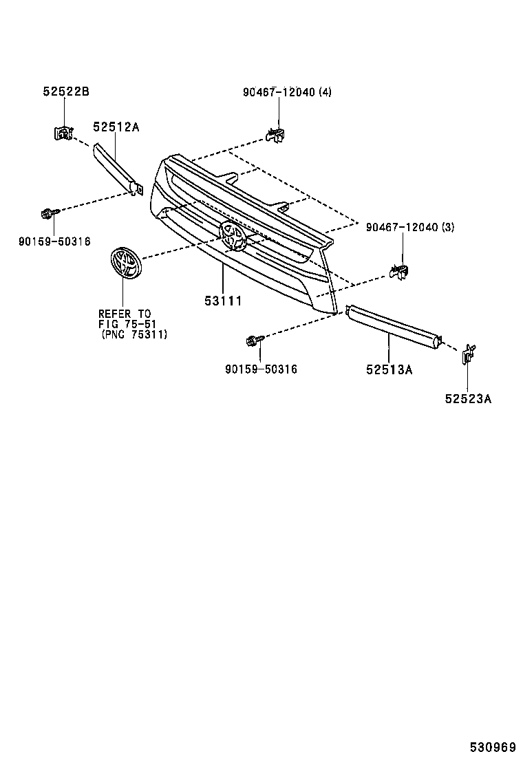  4RUNNER |  RADIATOR GRILLE