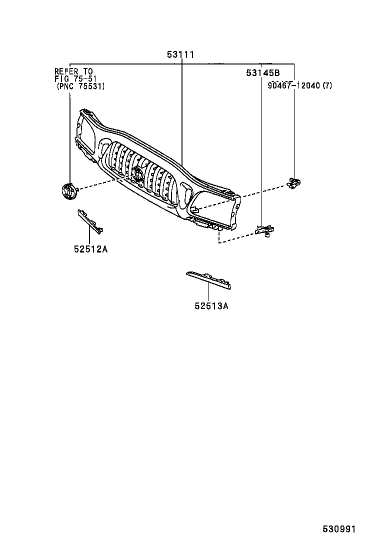  TACOMA |  RADIATOR GRILLE