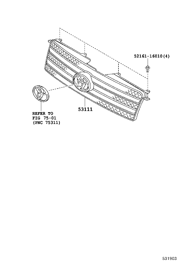  HIGHLANDER HV |  RADIATOR GRILLE