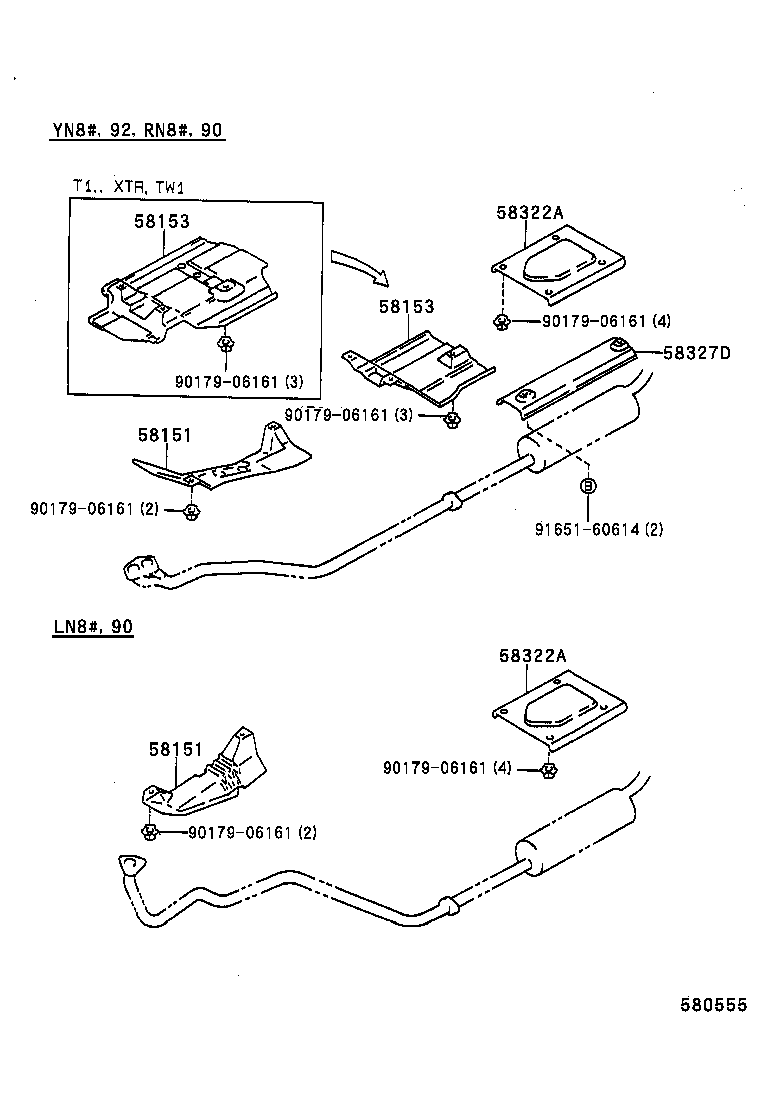  HILUX 2WD |  FLOOR INSULATOR