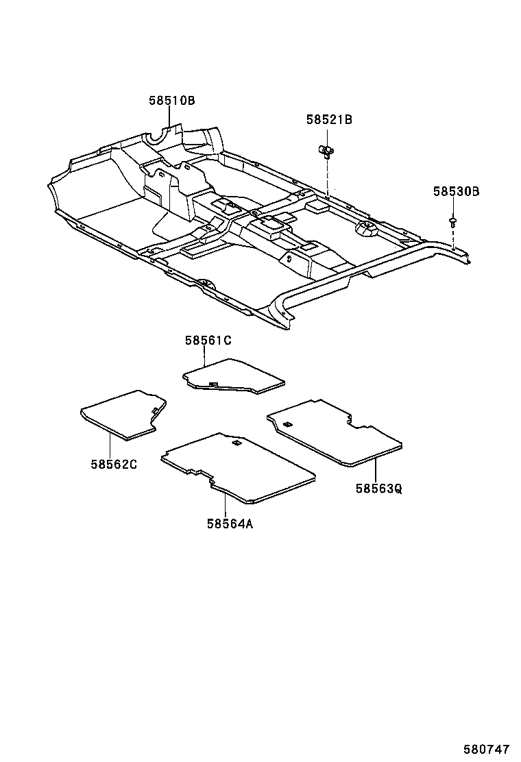  PRIUS |  MAT CARPET