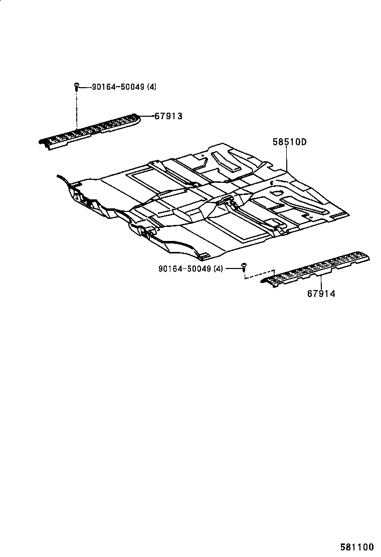  TACOMA |  FLOOR MAT SILENCER PAD