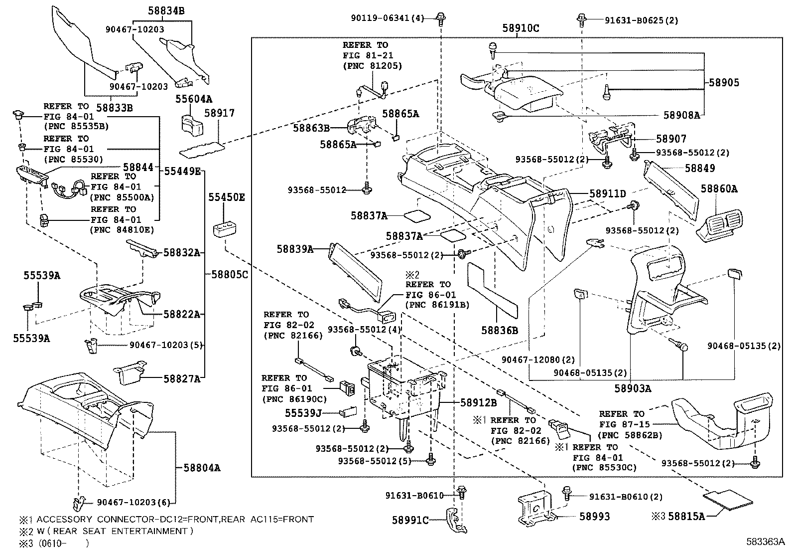  4RUNNER |  CONSOLE BOX BRACKET