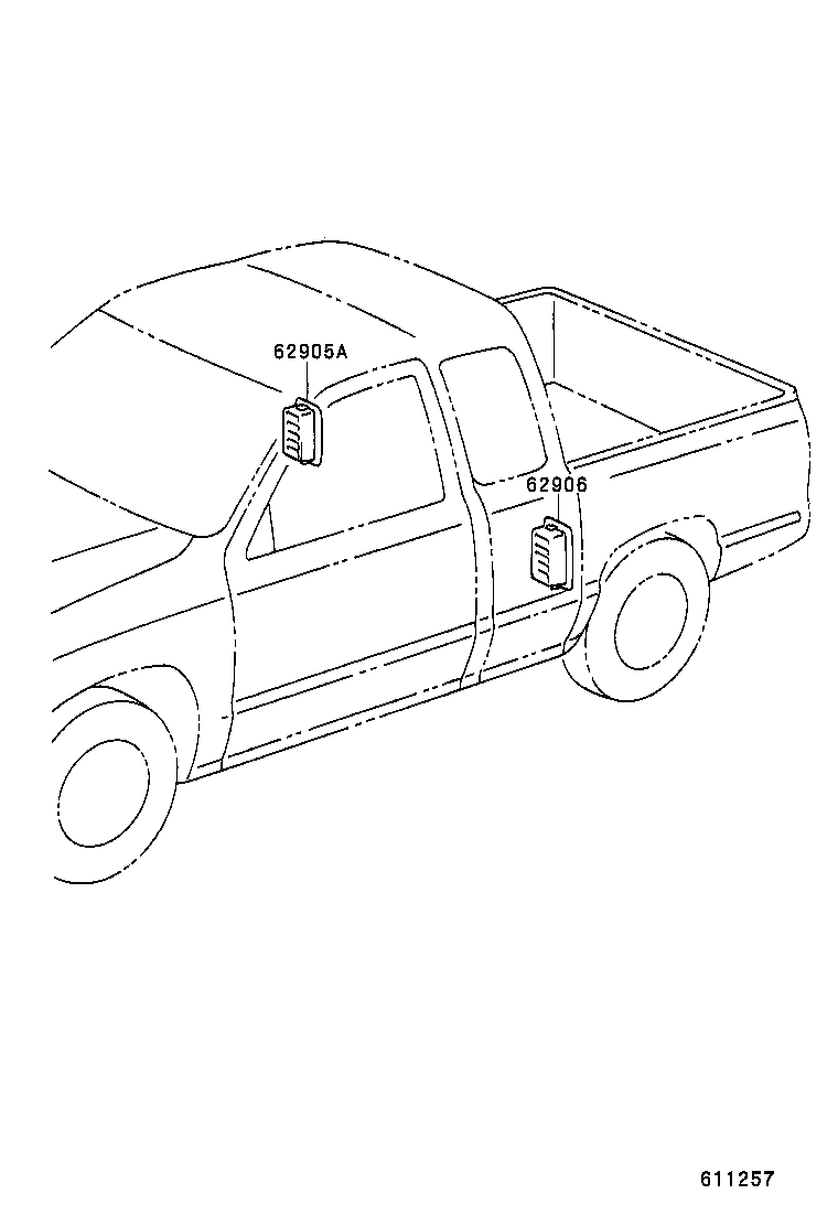  TACOMA |  REAR VENTILATOR ROOF VENTILATOR