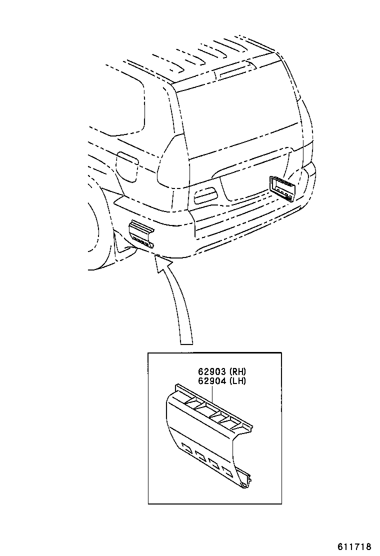  GX470 |  REAR VENTILATOR ROOF VENTILATOR
