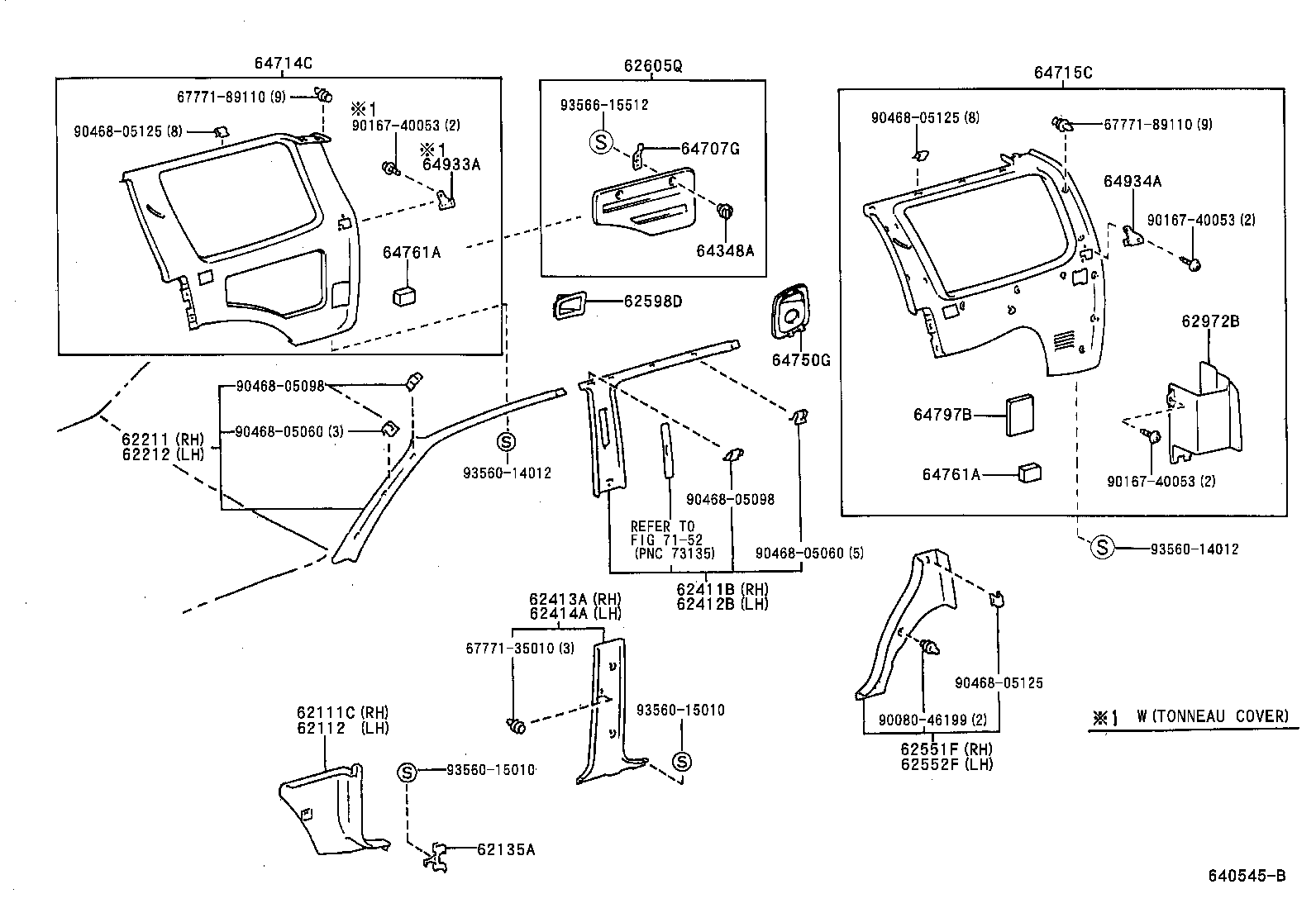  4RUNNER |  INSIDE TRIM BOARD