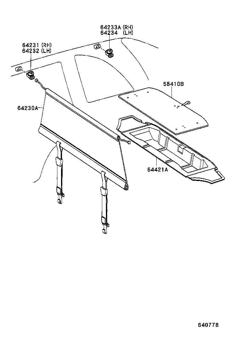  RAV4 |  DECK BOARD DECK TRIM COVER