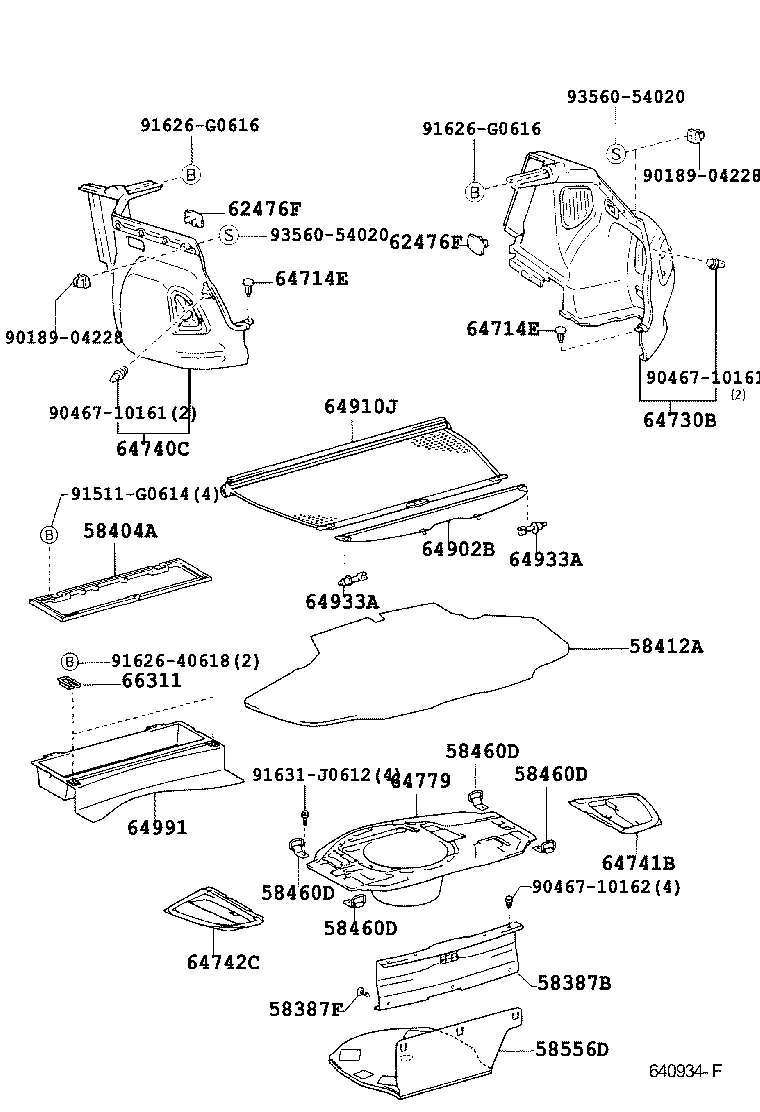  IS300 |  DECK BOARD DECK TRIM COVER