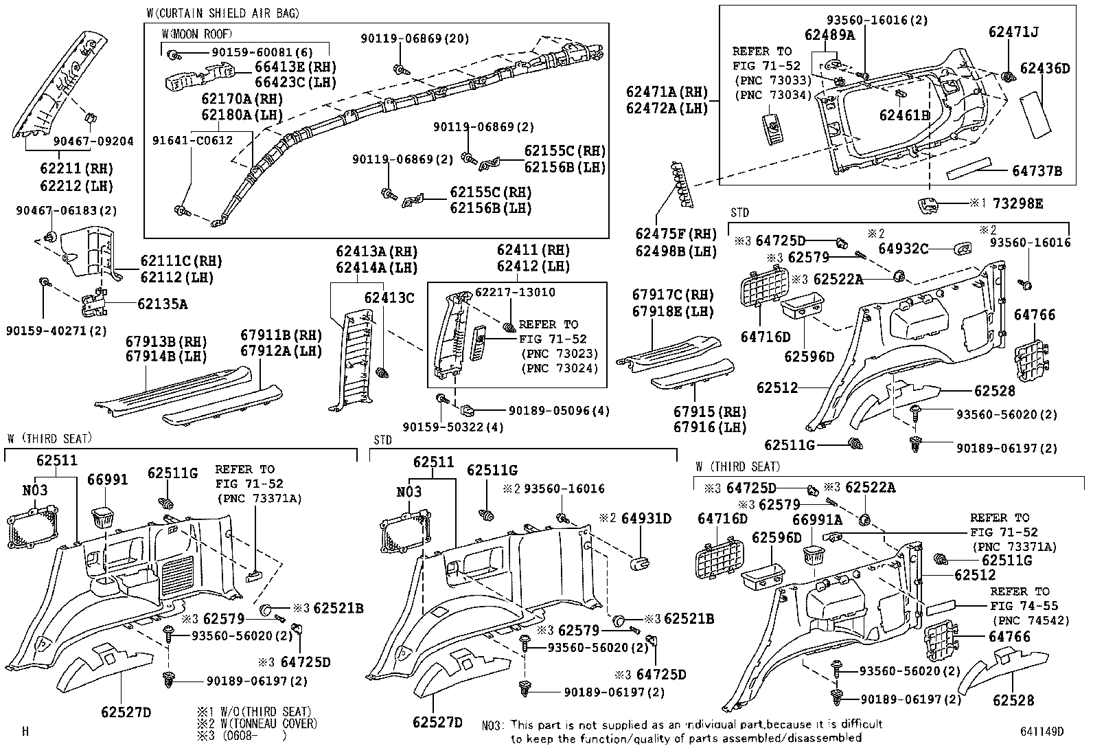  GX470 |  INSIDE TRIM BOARD