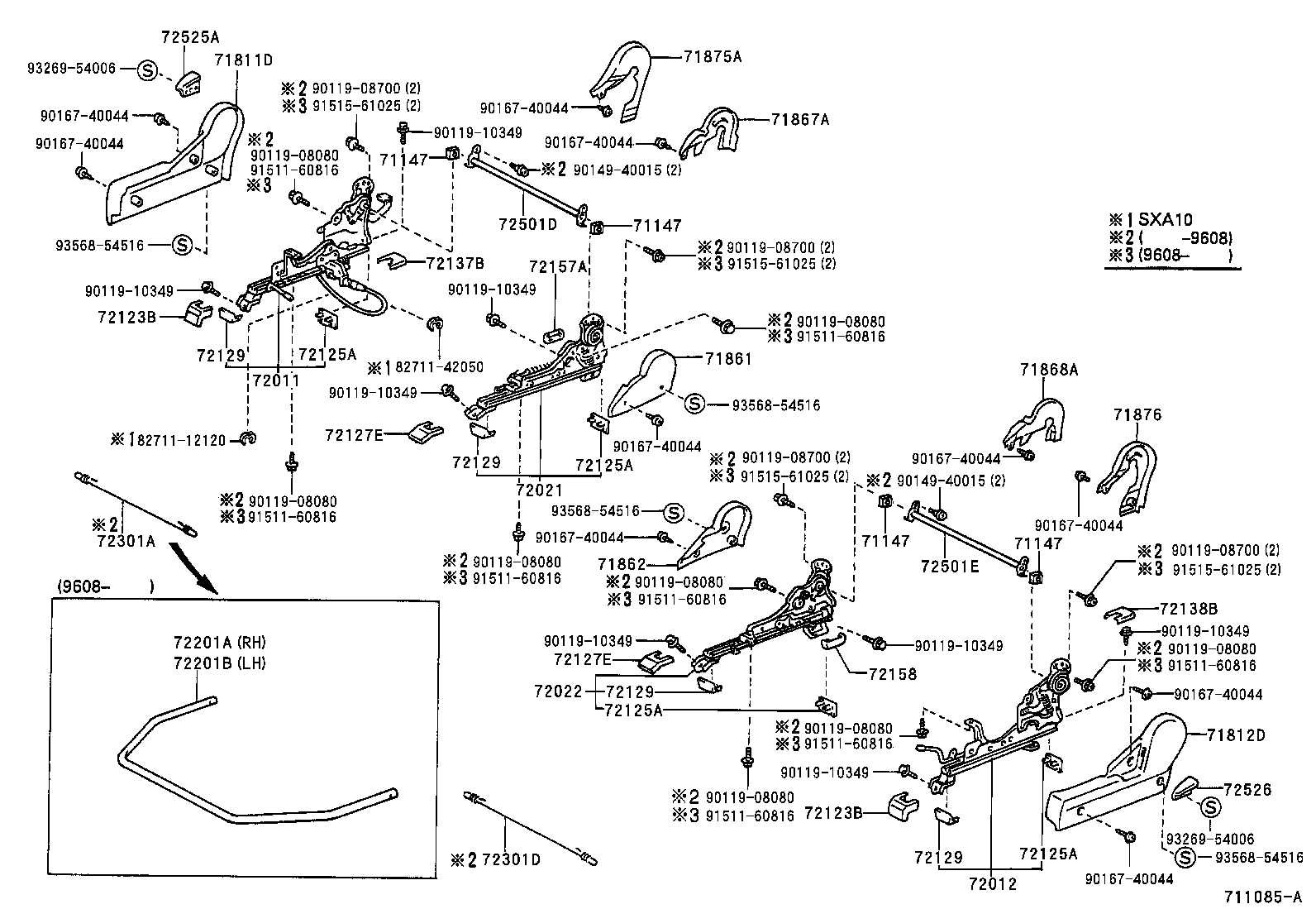  RAV4 |  SEAT SEAT TRACK
