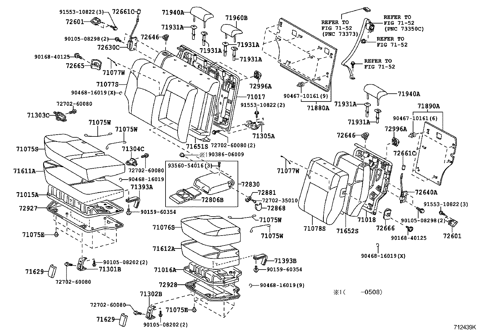  4RUNNER |  SEAT SEAT TRACK