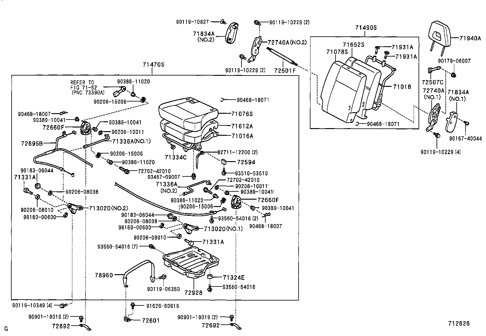  RAV4 EV |  SEAT SEAT TRACK