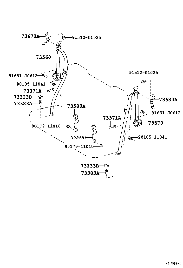  4RUNNER |  SEAT BELT