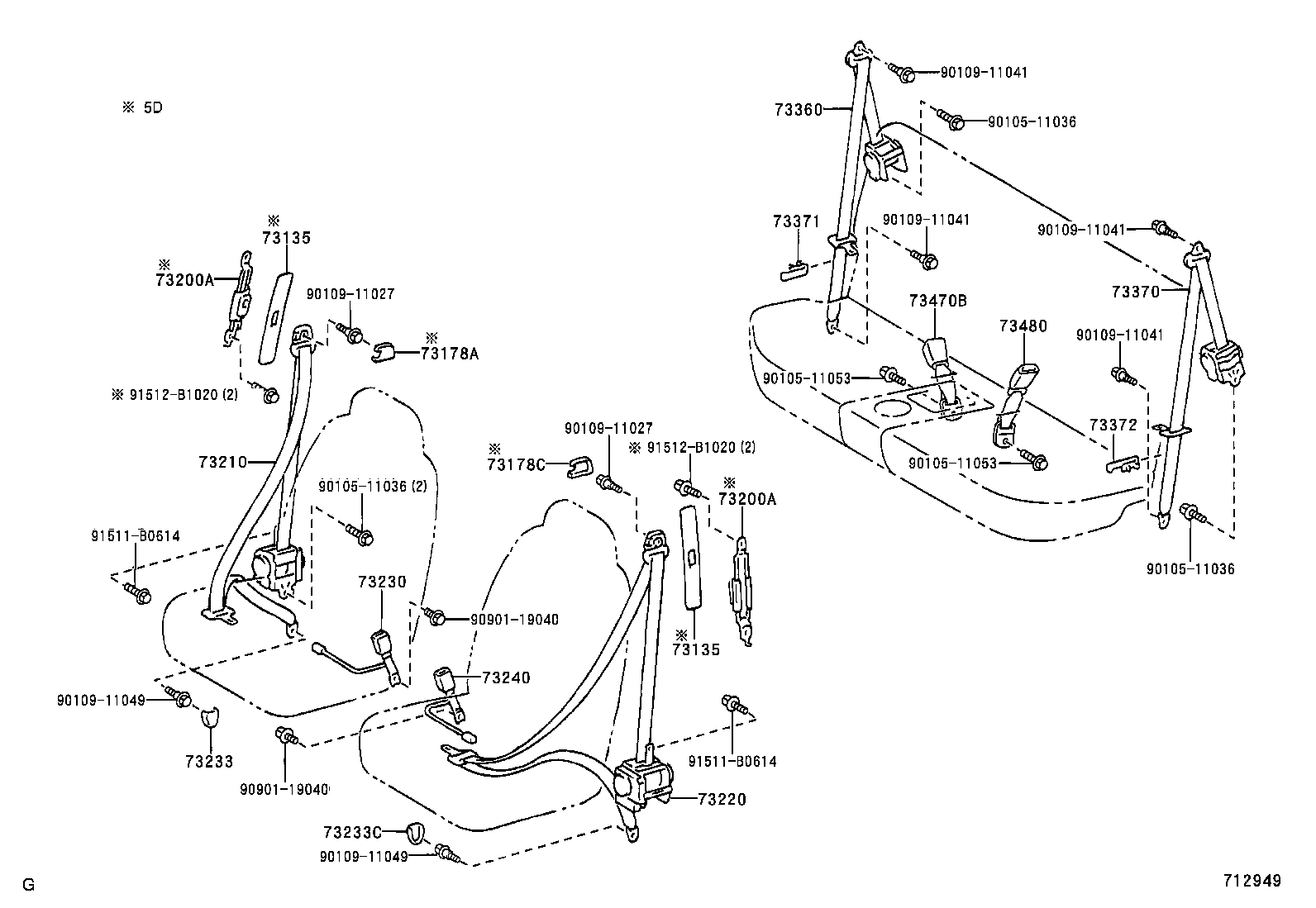  ECHO |  SEAT BELT CHILD RESTRAINT SEAT