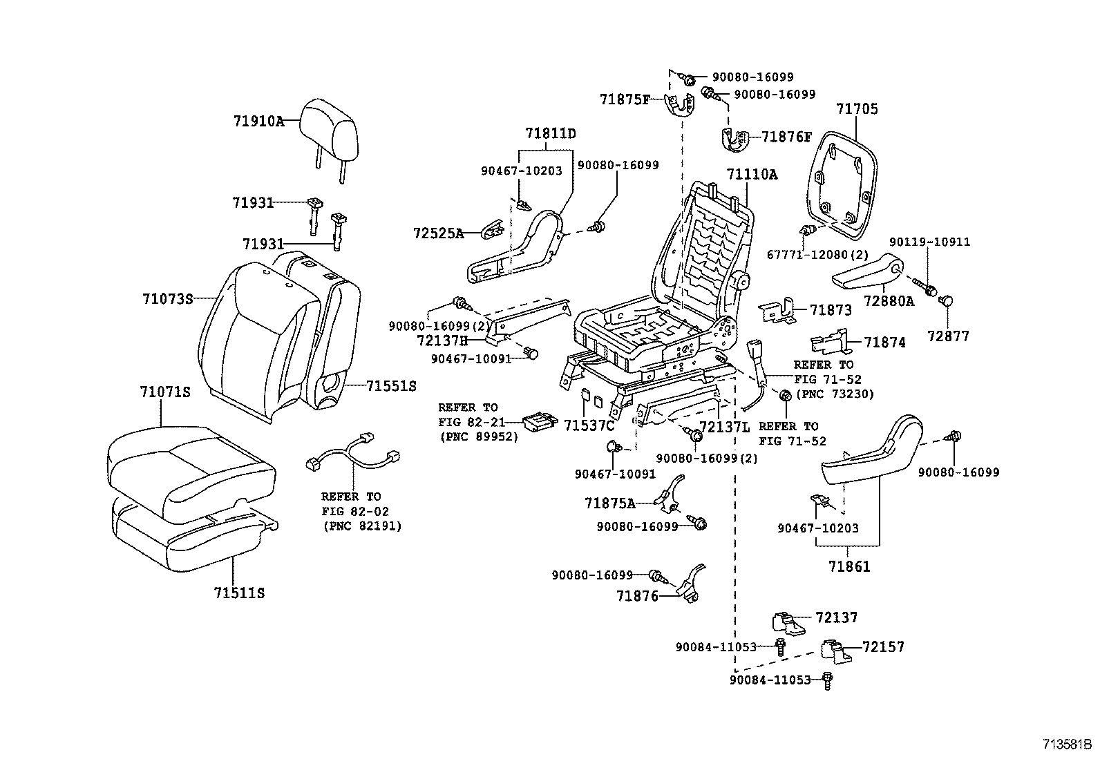  SIENNA |  SEAT SEAT TRACK