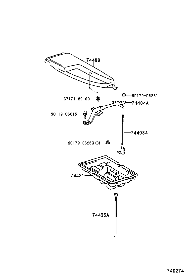 LS400 |  BATTERY CARRIER