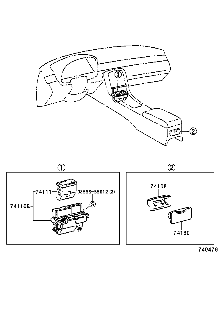  SC300 400 |  ASH RECEPTACLE