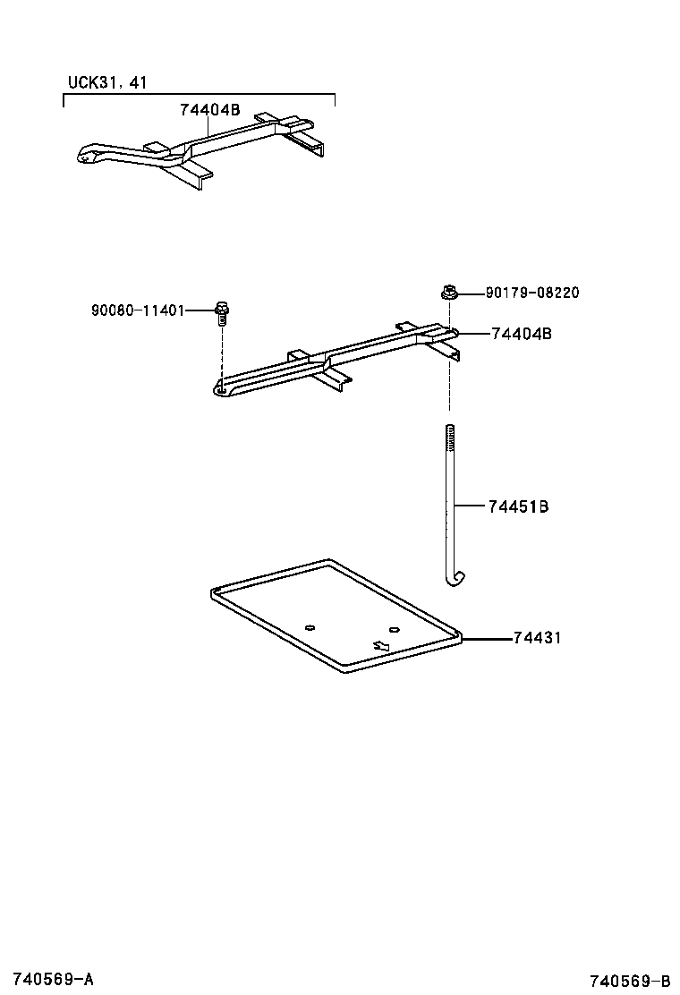  TUNDRA |  BATTERY CARRIER