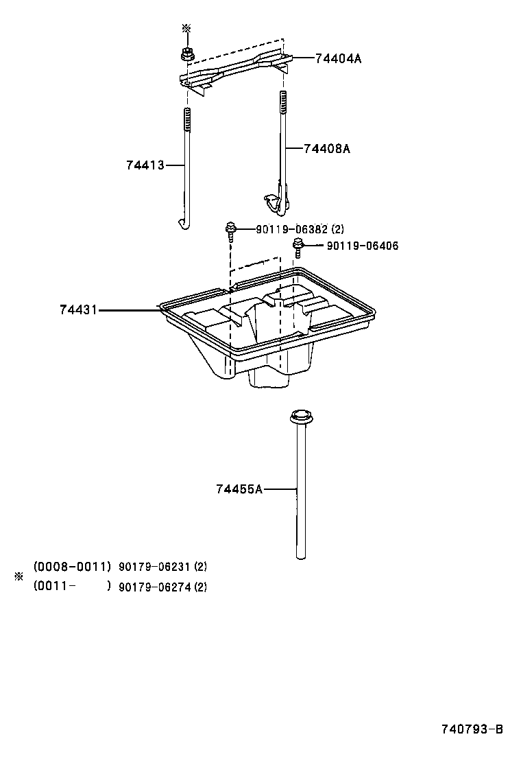  LS430 |  BATTERY CARRIER