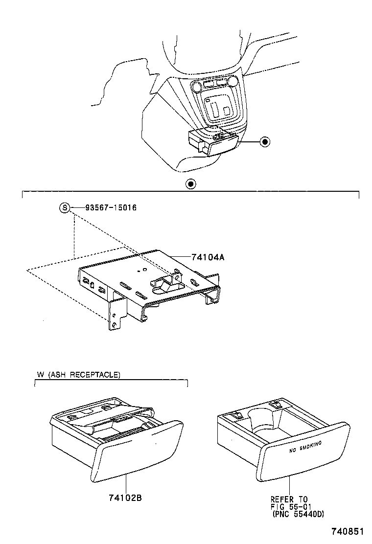  HIGHLANDER |  ASH RECEPTACLE