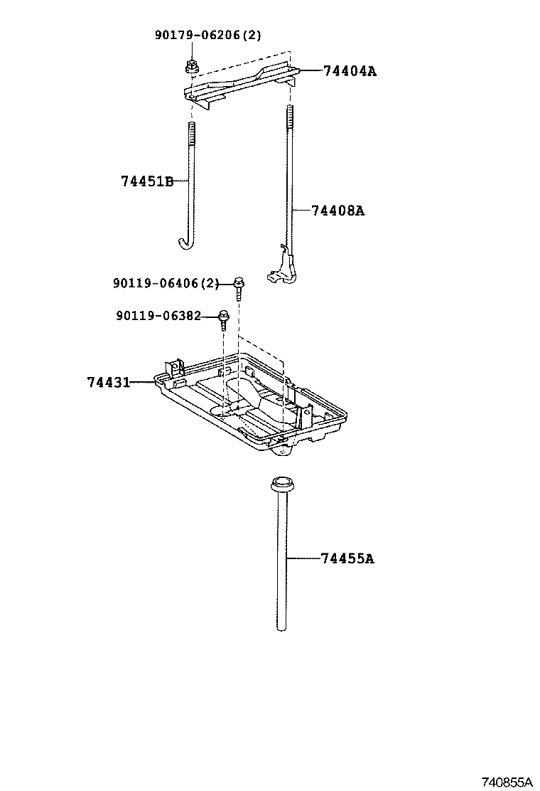  SC430 |  BATTERY CARRIER