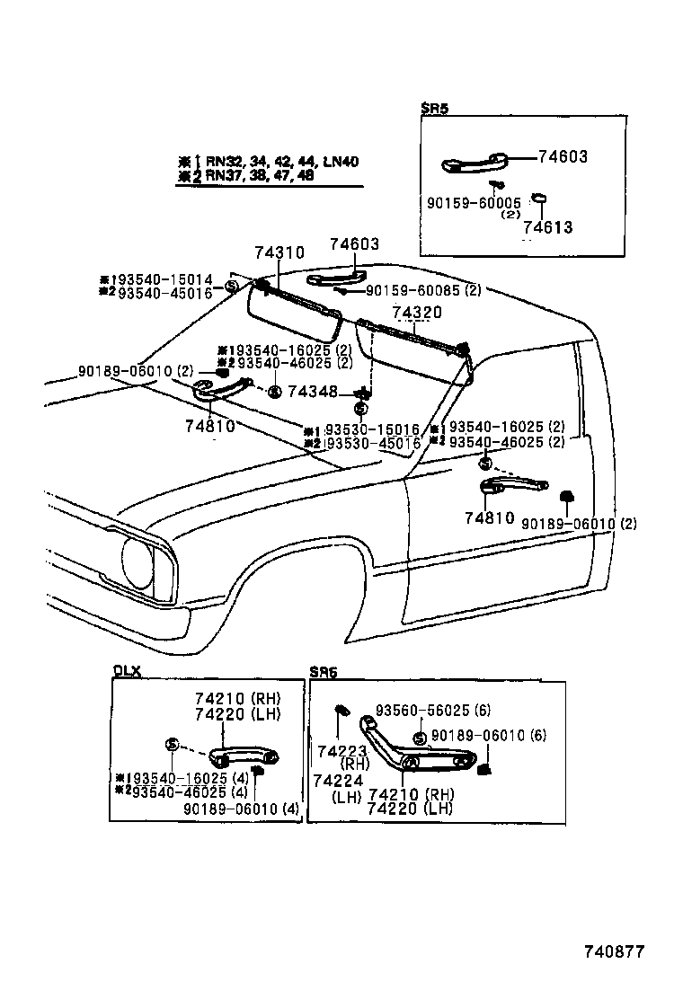  PICKUP |  ARMREST VISOR