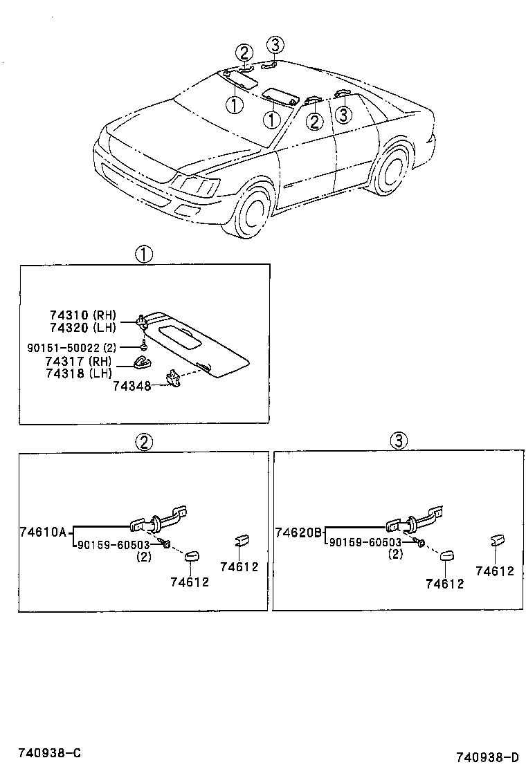  CAMRY JPP |  ARMREST VISOR