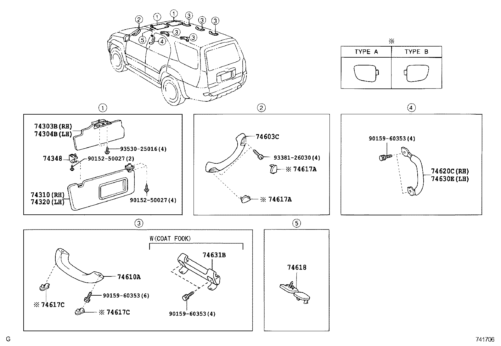  4RUNNER |  ARMREST VISOR