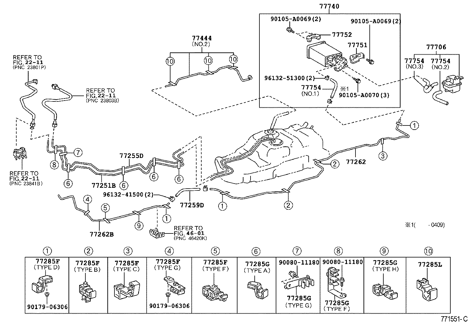  SEQUOIA |  FUEL TANK TUBE