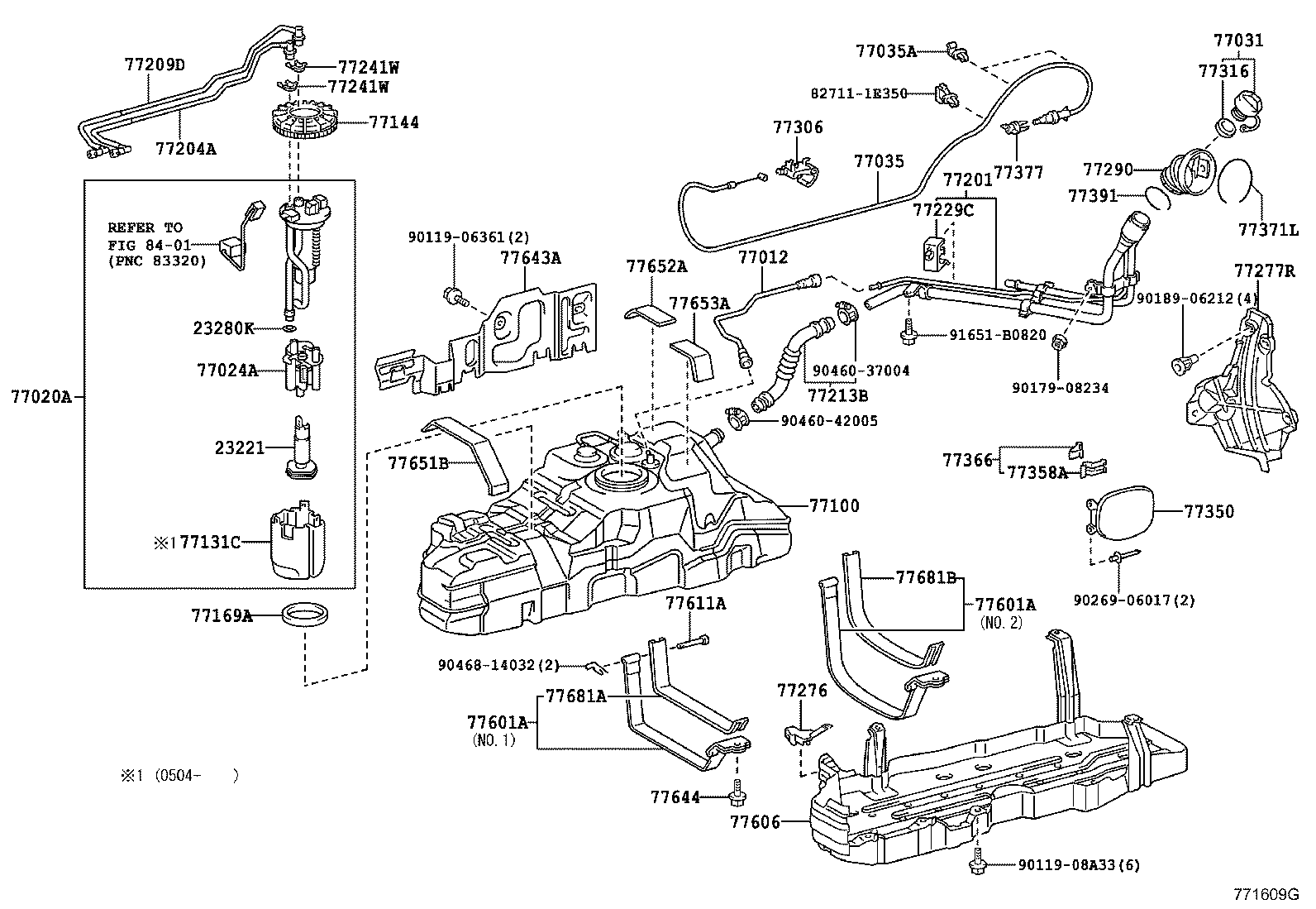  4RUNNER |  FUEL TANK TUBE
