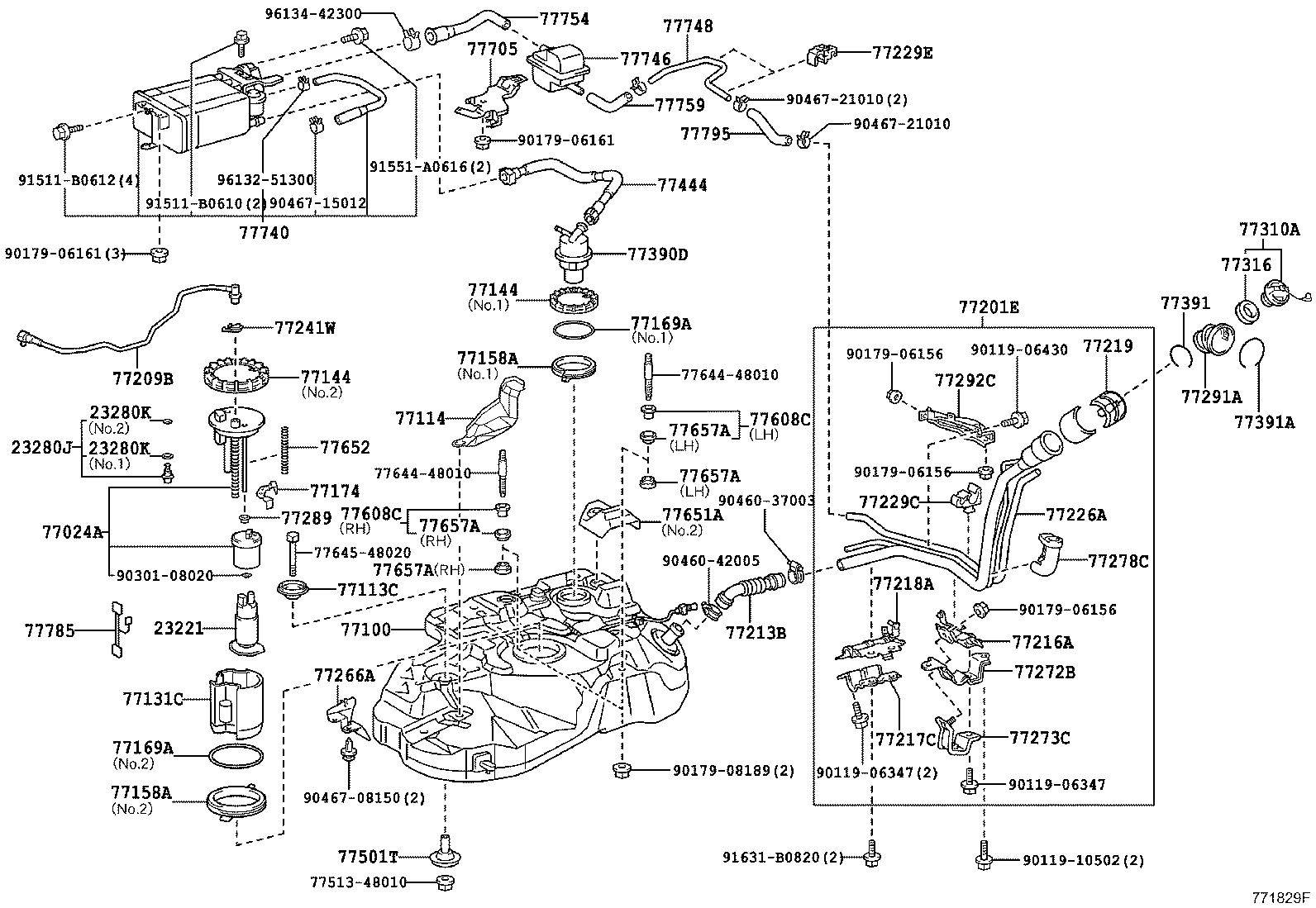  RX330 350 JPP |  FUEL TANK TUBE