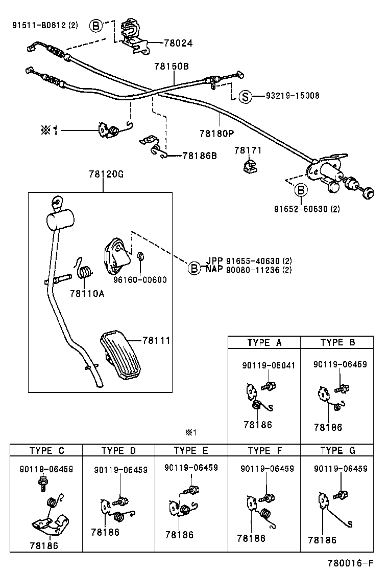  CAMRY NAP |  ACCELERATOR LINK