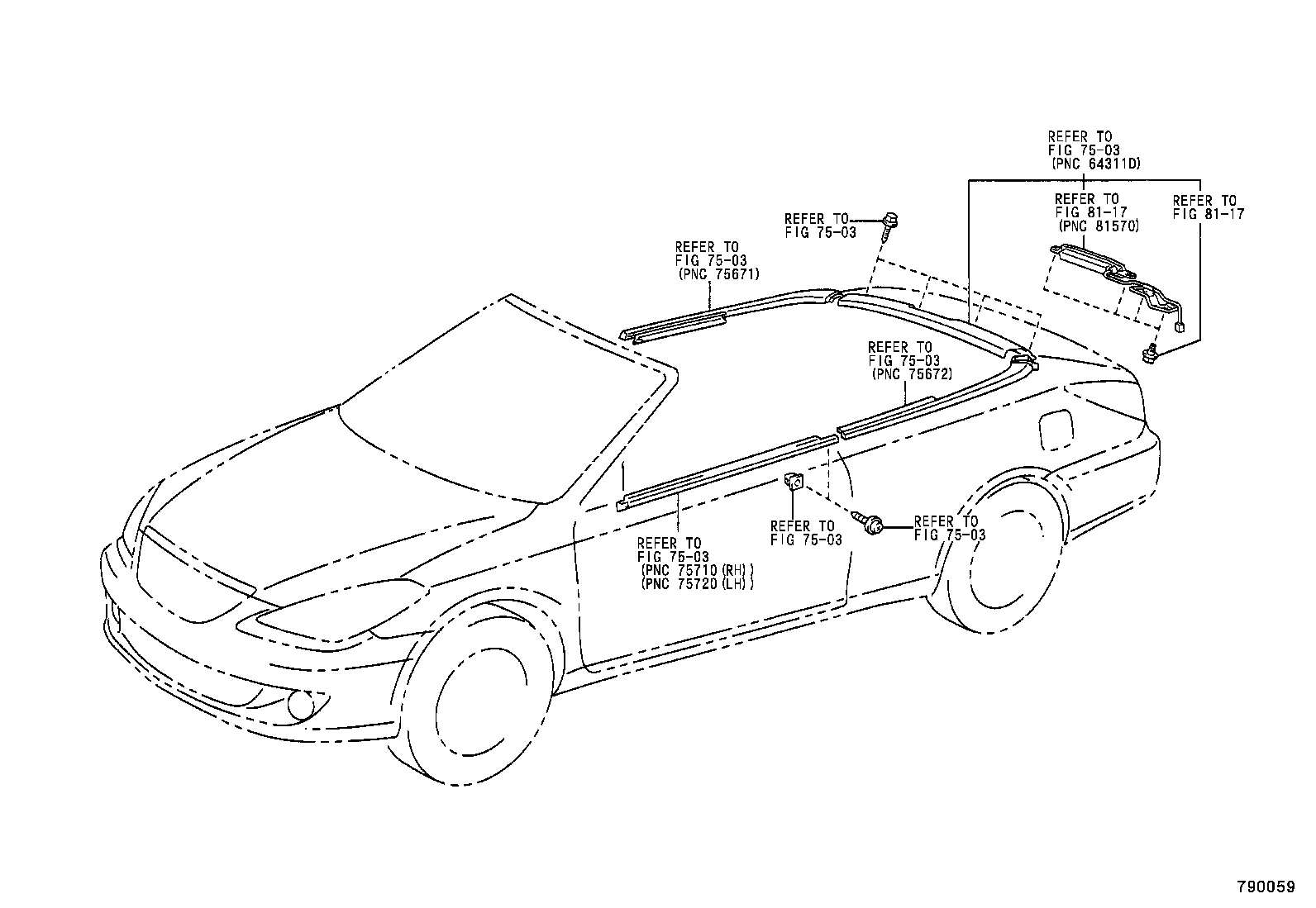  SOLARA |  CONVERTIBLE PARTS