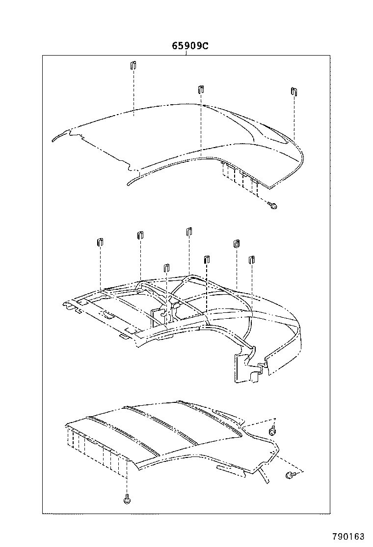  SOLARA |  CONVERTIBLE PARTS