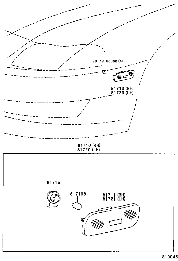  SC300 400 |  FRONT MARKER LAMP