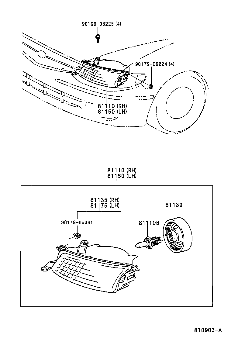  SOLARA |  HEADLAMP