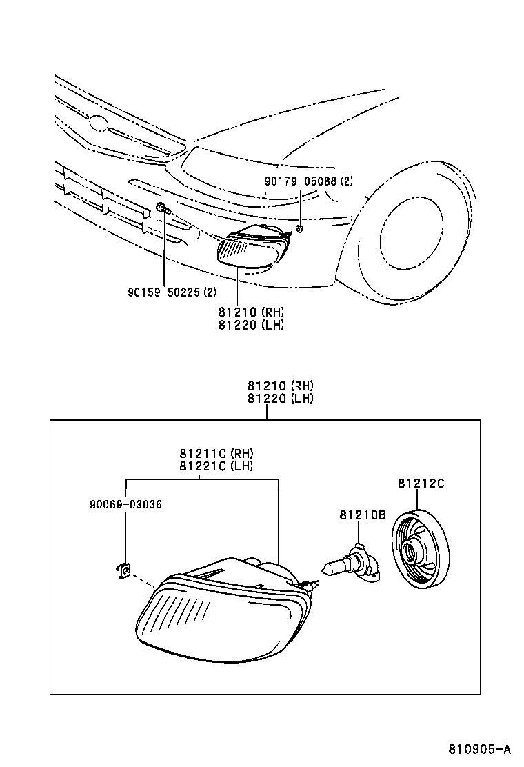  SOLARA |  FOG LAMP