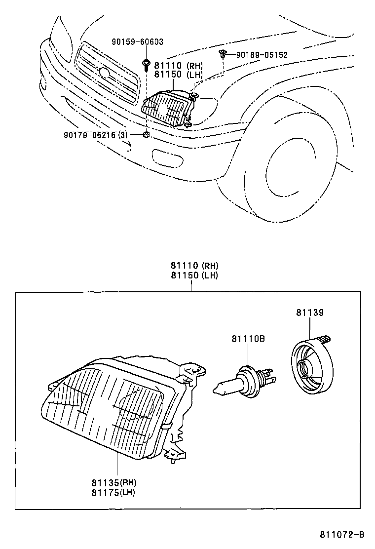  TUNDRA |  HEADLAMP