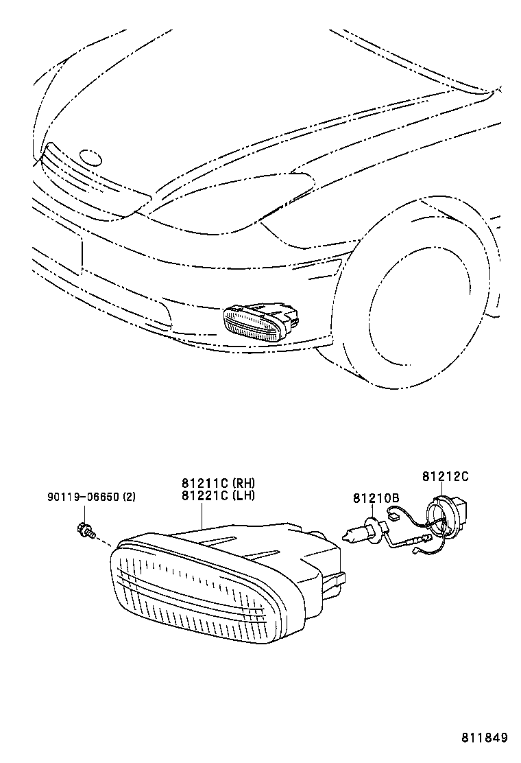  ES300 330 |  FOG LAMP