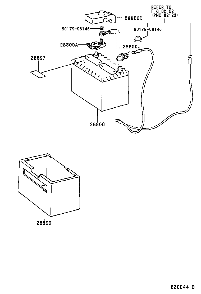  CAMRY NAP |  BATTERY BATTERY CABLE