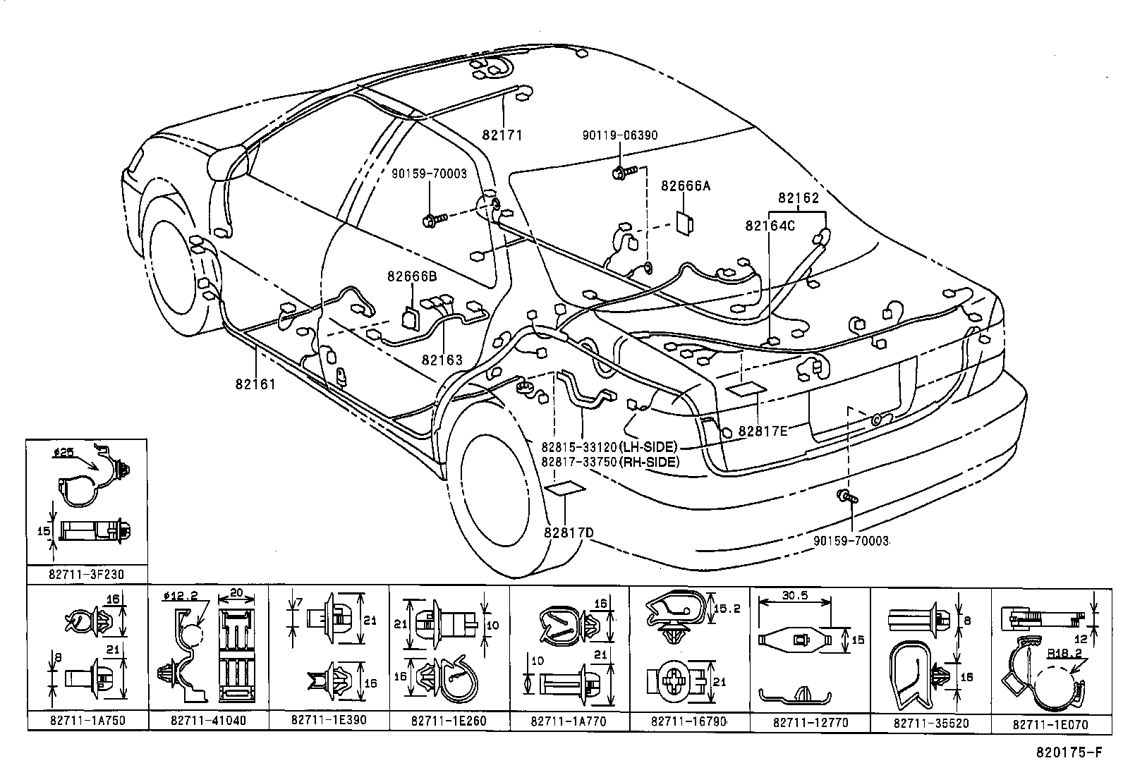  ES300 |  WIRING CLAMP