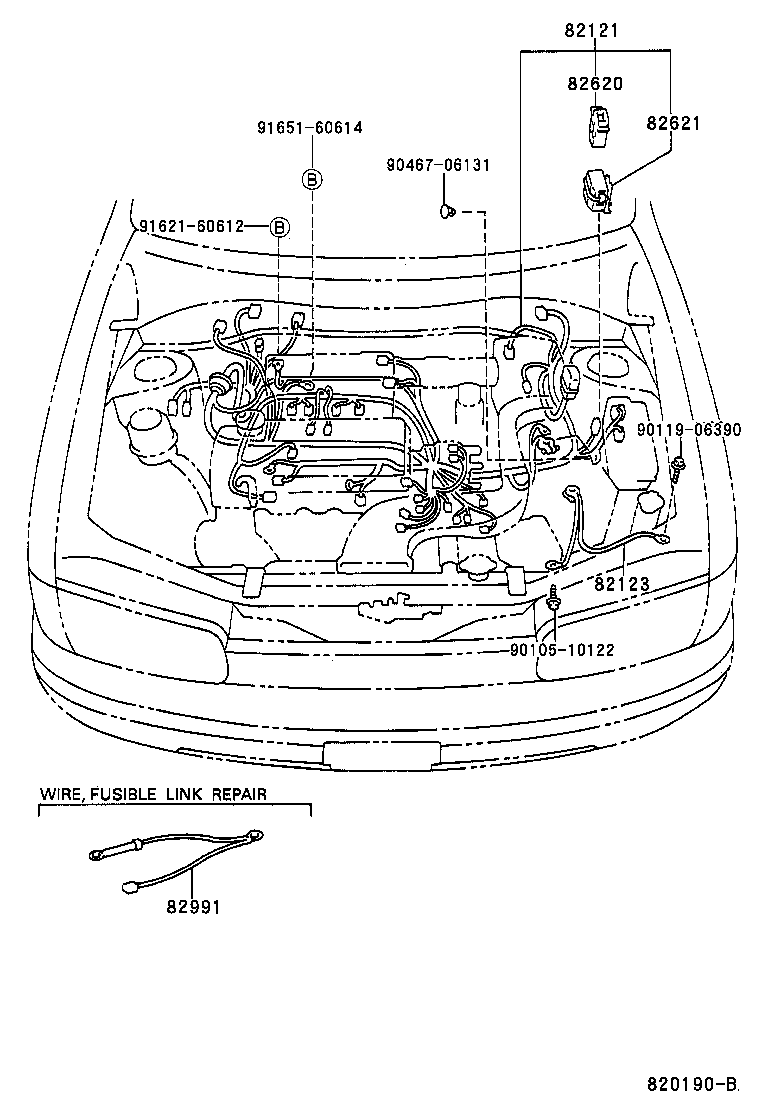  TERCEL |  WIRING CLAMP